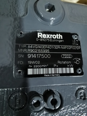 SANY용 B220301000394 플런저 펌프 A4VG140EP4D1/32R-NAF02F021DP R902155995 Rexroth