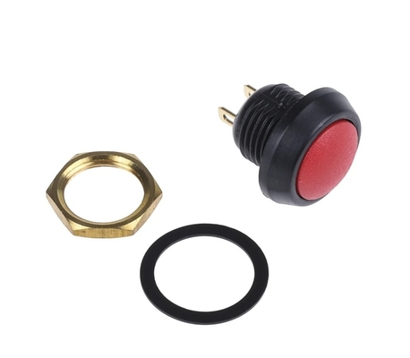 60319749 푸시 버튼 스위치 SANY Reacher Stacker용 59-512 RS 248-8907 400mA 32V RED(ITW) SPST
